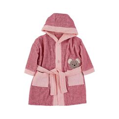 Sterntaler Baby - M&auml;dchen Bademantel Mabel Bathrobe, Rosa, 98/104