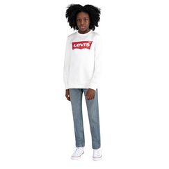 Levi's Kids -batwing crewneck sweatshirt Jungen Marshmallow 12 Jahre