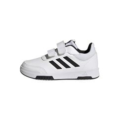 adidas Unisex Kinder Tensaur Hook and Loop Shoes, Cloud White / Core Black / Core Black, 29 EU