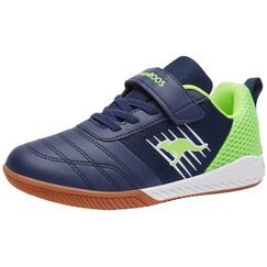 KangaROOS K5-super Court Ev, Sneaker Unisex Kinder, Dark Navy Lime 4054, 36 EU
