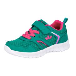 Lico Unisex Kinder Skip Vs Sneaker, T&uuml;rkis Pink, 34 EU
