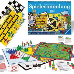 Ravensburger Spielesammlung 27293 Familienspiele 2022 D - Spielesammlung f&uuml;r die ganze Familie, Spiel f&uuml;r Kinder und Erwachsene ab 4 Jahren, f&uuml;r 2-10 Spieler