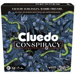 Hasbro Gaming Cluedo Conspiracy Brettspiel für Erwachsene und Jugendliche, deutsche Version des Mystery Games, für 4-10 Spieler und ab 14 Jahren