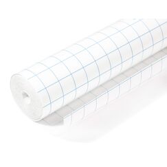 HERMA 7025 Buchschutzfolie selbstklebend transparent, 25 m x 40 cm, rei&szlig;- & wasserfest Bucheinschlagfolie, gl&auml;nzende Buchfolie aus robuster Polypropylen-Folie f&uuml;r dauerhaftes Einbinden