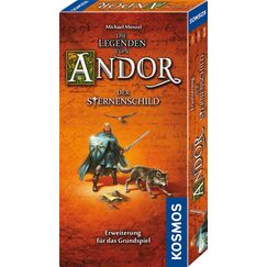 KOSMOS 691936 Die Legenden von Andor - Der Sternenschild, Die erste Erweiterung für den Fantasy-Klassiker Die Legenden von Andor, ab 10 Jahren