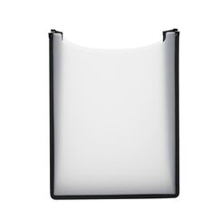 HERMA Heftbox A4 Schulranzen oben offen, 34,5 x 26 x 7 cm, Kunststoff Schulheftbox in wei&szlig; f&uuml;r Schnellhefter, B&uuml;cher, Schulhefte, Bl&ouml;cke & Unterlagen, stabile Kinder Heftmappe f&uuml;r den Rucksack