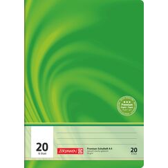 Brunnen 104472002 Premium-Schulheft DIN A4, 16 Blatt, einfaches Heft