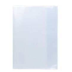 HERMA 19601 Heftumschl&auml;ge A4 Transparent Klarsicht, 10 St&uuml;ck, Hefth&uuml;llen aus strapazierf&auml;higer, abwischbarer & extra dicker Polypropylen-Folie, durchsichtige Heftschoner Set f&uuml;r Schulhefte, farblos