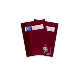 Oxford Schulheft A4, 16 Blatt, Lineatur 28, kariert, 2 St&uuml;ck