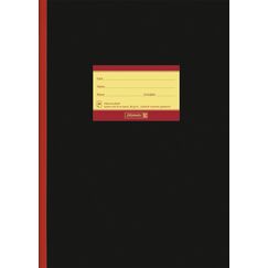 Brunnen 1044636 Oberschulheft A4 (20 Blatt, 5 mm kariert, mit 9 cm breitem Rand)
