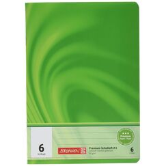 Brunnen 104570602 Schulheft A5 Vivendi (16 Blatt, blanko, mit Linienblatt)