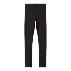 NAME IT M&auml;dchen Basic-Leggins Bio-Baumwolle schwarz 122