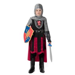 Spooktacular Creations Mittelalterlicher Ritter Kostüm für Kinder, Mädchen, Jungen - California Kostüm Kollektion, Drachen Ritter, Halloween Verkleiden Partys