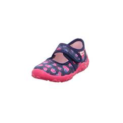 Superfit Mädchen Bonny Hausschuhe, Blau Pink 8800, 33 EU