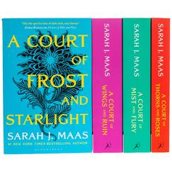 A Court of Thorns and Roses Series Sarah J. Maas 4 Books Collection Set (A Court of Thorns and Roses, A Court of Mist and Fury, A Court of Wings and Ruin, A Court of Frost and Starlight)