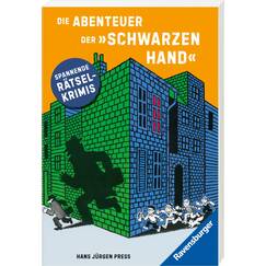Die Abenteuer der "schwarzen hand" (Kinderbuch ab 10 Jahre- Rätselbuch zum Mitraten): Rätselhafte Detektivgeschichten zum Mitraten (Ravensburger Taschenbücher)