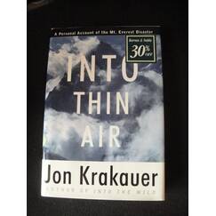 Into Thin Air: A Personal Account of the Everest Disaster