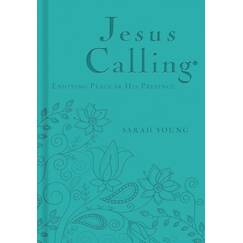 Jesus Calling, Teal Leathersoft, with Scripture References: Enjoying Peace in His Presence (A 365-Day Devotional) – The Perfect Mother’s Day Gift for Christian Moms