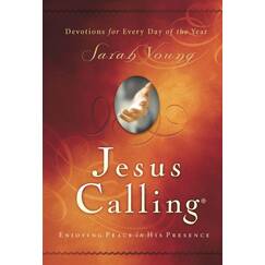 Jesus Calling, Padded Hardcover, with Scripture References: Enjoying Peace in His Presence (A 365-Day Devotional)