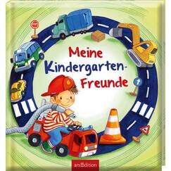 Ars Edition GmbH Kindergarten-Freunde (Fahrzeuge): Freundebuch ab 3 Jahren für Kindergarten und Kita, für Jungen und Mädchen, 4489120919