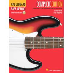 Bass Method: Complete Edition - Books 1, 2 & 3 - 2nd Edition | Bass-Gitarren-Lehrbuch mit Bassnoten und Online-Audio | Hal Leonard Notenleitfaden | ... & 3 Bound Together in One Easy-to-Use Volume
