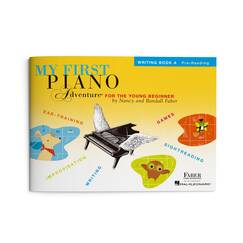 My First Piano Adventure: Writing Book A | Nancy Faber & Randall Faber | Klavier-Schulbuch für Kinder 5–6 Jahre | Anfänger Keyboard Notenbuch mit spielerischen Übungen & Illustrationen