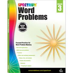 Spectrum Word Problems, Grade 3: Volume 76