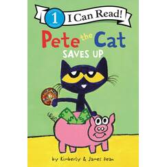 Pete the Cat Saves Up (I Can Read Level 1)