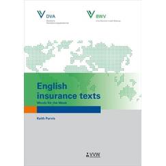 English insurance texts: Words for the week