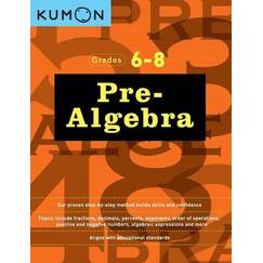 Pre-Algebra (Kumon Math Workbooks): Workbook 1 and 2