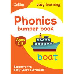 Phonics Bumper Book Ages 3-5: Ideal for home learning (Collins Easy Learning Preschool)