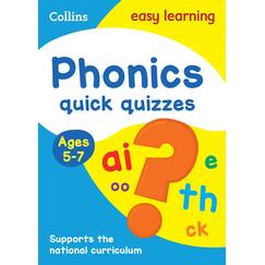 Phonics Quick Quizzes Ages 5-7: Ideal for home learning (Collins Easy Learning KS1)