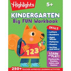 Kindergarten Big Fun Workbook: Kindergarten Workbook with Learning Activities for School Prep and Readiness, Kindergarten Activity Book for Ages 5-6 (Highlights Big Fun Activity Workbooks)