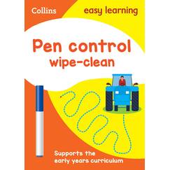 Pen Control Age 3-5 Wipe Clean Activity Book: Ideal for home learning (Collins Easy Learning Preschool)