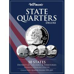 State Quarters 1999-2009 Deluxe Collector's Folder: District of Columbia and Territories, Philadelphia and Denver Mints (Warman's Collector Coin Folders)
