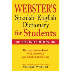 Webster's Spanish-English Dictionary for Students, Second Edition