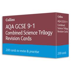 AQA GCSE 9-1 Combined Science Revision Cards (Biology, Chemistry & Physics): Ideal for the 2026 and 2027 exams (Collins GCSE Grade 9-1 Revision)