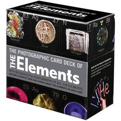 Photographic Card Deck of The Elements: With Big Beautiful Photographs of All 118 Elements in the Periodic Table (BD&L)