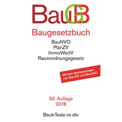 Baugesetzbuch: mit Immobilienwertvermittlungsverordnung, Baunutzungsverordnung, Planzeichenverordnung, Raumordnungsgesetz, Raumordnungsverordnung (Beck-Texte im dtv)