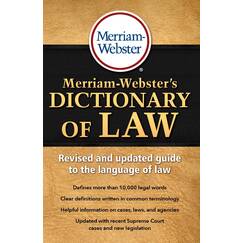 Merriam-Webster's Dictionary of Law
