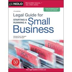 Legal Guide for Starting & Running a Small Business (Nolo)