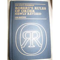 Robert's Rules Of Order