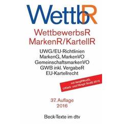 Wettbewerbsrecht, Markenrecht Und Kartellrecht. Gesetz Gegen Den Unlauteren Wettbewerb, Preisangabenverordnung, Markengesetz, Markenverordnung, . Vorschriften Der Europäischen Union