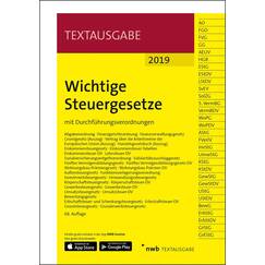 Wichtige Steuergesetze: mit Durchführungsverordnungen. (Textausgabe)