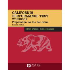 California Performance Test Workbook: Preparation for the Bar Exam