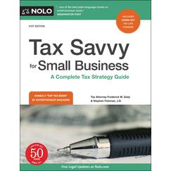 Tax Savvy for Small Business: A Complete Tax Strategy Guide