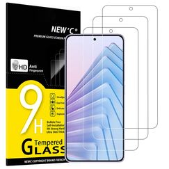 NEW'C 3 Stück für Xiaomi Redmi Note 14 5G/4G für Panzerglas, (nicht kompatibel mit Xiaomi Redmi Note 14 Pro 5G) Frei von Kratzern, 9H Härte, HD Displayschutzfolie, Ultra-klar, Ultrabeständig folie