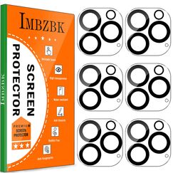 IMBZBK 6 Stück Kameraschutz für iPhone 16 Pro und iPhone 16 Pro Max für Panzerglas Kamera Schutz Zubehör Camera Protector, Hülle Freundlich 9H Kamera Schutzfolie