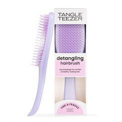 Tangle Teezer Ultimate Detangler Haarb&uuml;rste f&uuml;r Coloriertes, Feines & D&uuml;nnes Haar &ndash; Sanfte Zweistufige Borsten Reduzieren Haarbruch & Ziehen &ndash; Sanft zu Empfindlichem Haar &ndash; Lila