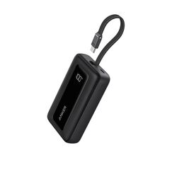Anker Zolo Powerbank (2025 Upgrade), 20000mAh, 30W High-Speed-Ladegerät mit integriertem USB-C Kabel, Akku-Pack für iPhone 17/16/15-Serie, Galaxy und mehr